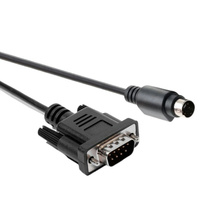 Mini-DIN 4-PIN DB9 Stecker RS232 Serielles Kabel Vergoldete Leiter PVC-Mantel Optische Faser Koaxial für Mikrofon DVD-Projektor