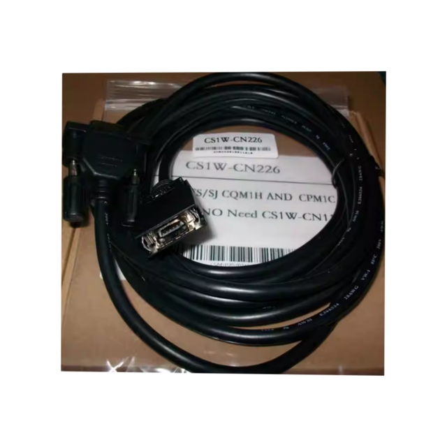100% New Original CS1W-CN226 PLC Programming Cable CJ/CS/CQM1H