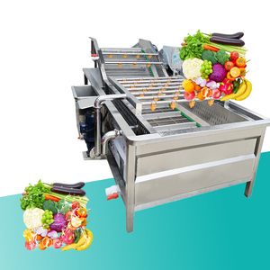 <strong>Fruit</strong> <strong>And</strong> <strong>Vegetable</strong> <strong>Processing</strong> Line Leaf <strong>Vegetables</strong> Bubble Washing <strong>Machine</strong> - Product Image 1