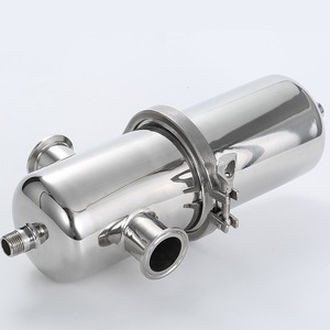 High-quality 304/316 Stainless Steel Compressed air <strong>Filter</strong> Sanitary Quick-installation Gas <strong>Filter</strong> - Product Image 4