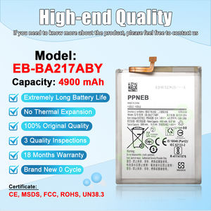Batteria di Ricambio Originale all'Ingrosso per Cellulari Samsung <span class=keywords><strong>Galaxy</strong></span> A02, 4900mAh EB-BA217ABY - Product Image 2