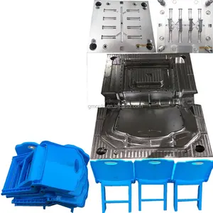 Tazhou Morden gaya berbagai kursi plastik cetakan injeksi mesin cetak kursi kantor cetakan pabrik