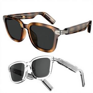 Gafas 3D Inteligentes G01 - Tecnología de Moda Negra para Negocios y Uso de Personas Mayores - Product Image 1