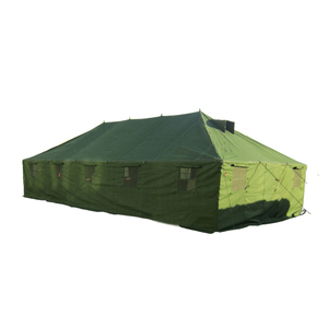 Großes Einzel-Pfosten Drei-Jahreszeiten-Tarnzelt 10x5m Hochbelastbares Wasserdichtes Windbeständiges Leinwand-Basislager-Zelt - Product Image 6