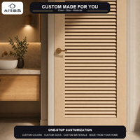 Lames de persienne intérieures en bois massif sur mesure, réglables, peinture imperméable, isolation acoustique pour chambre, hôtel, salle de bain