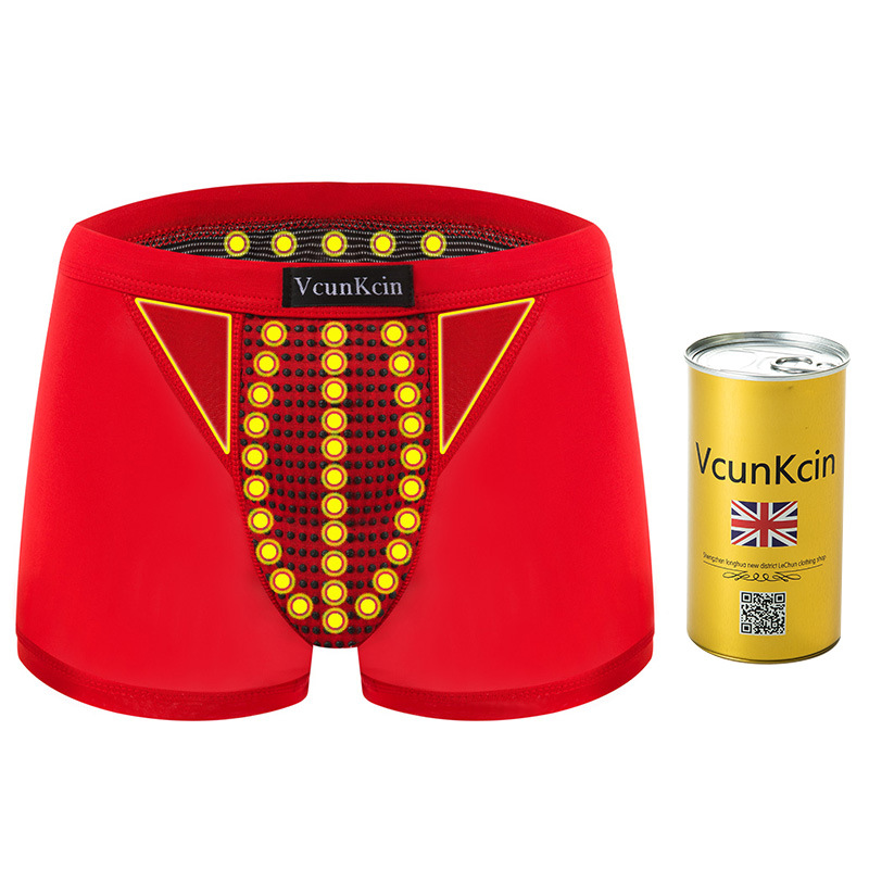 2021 Лидер продаж медицинского обслуживания магнитной силы для мужчин, нижнее белье для мальчиков из обработанной вискозы, чесаный хлопок, плюс размер детское нижнее белье детские трусы-боксеры