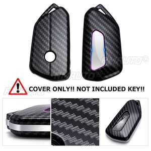 Housse de clé de voiture en gel pour Volkswagen Golf 8 Mk8 2020 Skoda Octavia 3 boutons, télécommande intelligente sans clé, porte-clés - Product Image 4