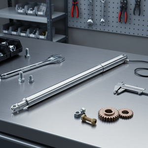 Actuador Lineal Eléctrico Síncrono de Varilla de Empuje de 12V-24V de Acero Inoxidable con Interruptor de Límite y Controlador <span class=keywords><strong>para</strong></span> Pérgolas - Product Image 1