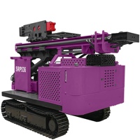 Machine de forage de pieux solaires, engin de construction, piqueuse hydraulique, piqueuse à marteau vibrant