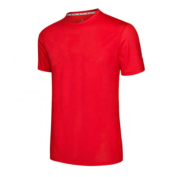 Men's Casual Short-Sleeved Sweatshirt Solid Color Crewneck T-Shirt Bright Eye-catching Print Oversized Fit Breathable
