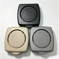 Nouveauté : Porte-gobelet universel pliable pour voiture en ABS, porte-gobelet pour grille d'aération de voiture, porte-boissons