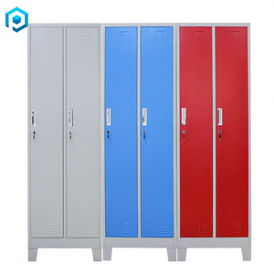 Armario Metálico de Dos Puertas para Ropa de Trabajo Industrial, Armario de Almacenamiento de Ropa para Empleados - Product Image 1