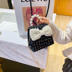 Thời Trang Mới Ví Và Túi Xách Cho Cô Gái Ngọc Trai Thanh Lịch Xử Lý Crossbody Túi Trẻ Em Đáng Yêu Công Chúa Mini Ly Hợp Túi - Product Image 6