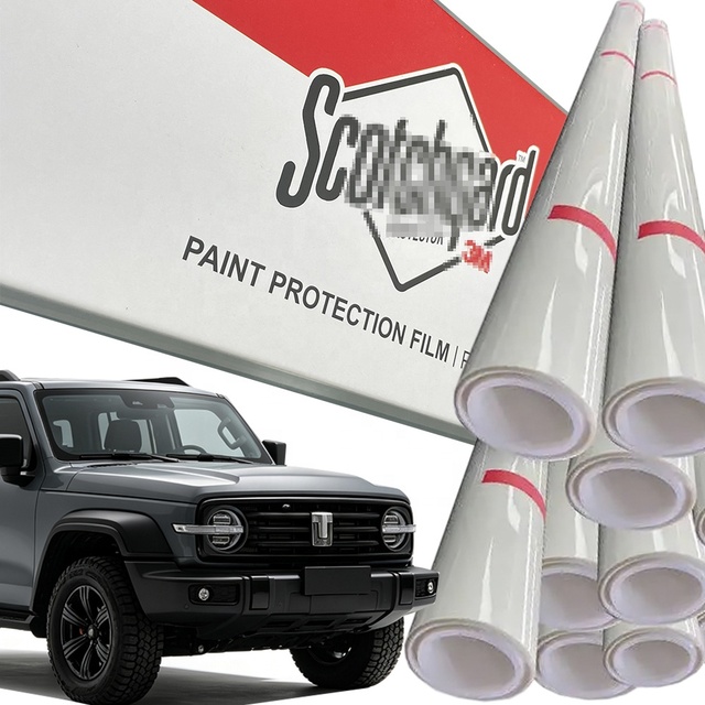 3M Ultra Clear TPU Vehicle Armor Film, Self-Lubricating Anti-Scratch PPF, Long Service Life Auto Paint Protector