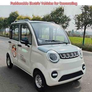 Nuevo Mini Auto Eléctrico con Gran Espacio, Mini Vehículo Eléctrico de 4 Asientos para Familias, Vehículo Eléctrico Inteligente de Cuatro Ruedas Totalmente Cerrado FSL S610 - Product Image 5