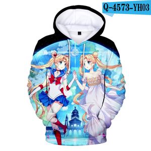 Vente en gros de sweats à capuche Pretty Soldier Sailor Moon pour femmes et hommes, personnage de dessin animé, cosplay, anime - Product Image 6