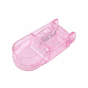 Plastic Pill Slicer Low MOQ Custom Logo Pill <b>Cutter</b> Case Secure V Grip Tablet Splitter Box Factory Supply Medicine Divider - Product Image 6
