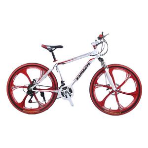 Bicicleta de Montaña de 21 Velocidades con Doble Freno de Disco, Cuadro de Acero, Horquilla con Suspensión, <span class=keywords><strong>Pedales</strong></span> Ordinarios, para Hombre, 24/26/27.5/29 Pulgadas - Product Image 3
