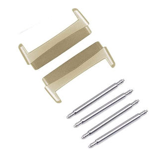 Connecteur de bracelet de montre à cosse de 20mm de largeur pour <span class=keywords><strong>Fitbit</strong></span> <span class=keywords><strong>Versa</strong></span> 3/Sense/<span class=keywords><strong>Versa</strong></span> 4/Sense <span class=keywords><strong>2</strong></span> adaptateur de bracelet de montre intelligente - Product Image 4