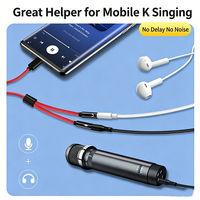 Geflochtenes 2-in-1 Typ-C Audio-Splitter-Kabel USB-C auf Dual 3,5mm Buchse Kopfhörer Laptop Adapter