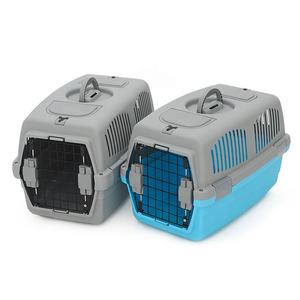 Havayolu taşıma tepsi plastik kutu taşıyıcı lüks büyük sandık kulübesi tekerlek üzerinde Pet seyahat taşıyıcısı köpek kedi kafesi - Product Image 2