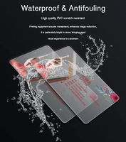 Carte de Visite PVC Personnalisée en Plastique Transparent – Échantillon Gratuit, Impression Luxe avec Logo, Impression Offset