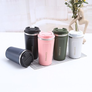 Modern Minimalist Coffee Tumbler 304 Stainless Steel Insulated Travel Cup Portable Outdoor Car Water Bottle - Product Image 1