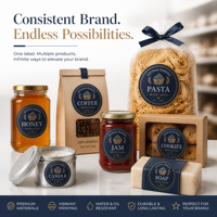 Autocollants d'emballage ronds holographiques écologiques personnalisés avec logo de marque, imprimés, autocollants, imperméables, pour l'étiquetage alimentaire et la pâtisserie