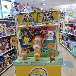 Bán buôn tùy chỉnh PVC Máy tính để bàn hiển thị đứng có thể gập lại tiếp thị mù Hộp nhà máy trực tiếp cho Showcase kệ trưng bày - Product Image 6