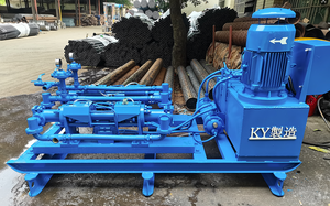 Système de mélange de coulis haute pression pour le remplissage des fondations de tunnels et l'ingénierie minière, injection synchrone à double pompe, moteur 11KW, 100BAR - Product Image 4