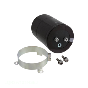 Manufacturer Channel 10000 uF <b>CAP</b> ALUM 10000UF 20% 450V SCREW Chassis Mount LQR2W103MSEJ Capacitor - Product Image 1