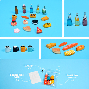 Eilik Funny Toy Accessoires colorés Offre Spéciale pour décorer <span class=keywords><strong>Robot</strong></span> compagnon bleu et rose - Product Image 5