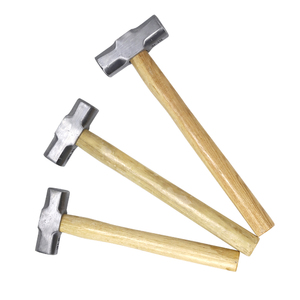 Marteau en fer massif, tête carrée octogonale, manche en bois, marteau de démolition et de démolition de murs lourds, tailleurs de pierre, marteau en fer, - Product Image 3