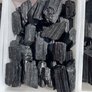 Chất Lượng Cao Kích Thước Lớn Màu Đen Tự Nhiên Tourmaline Đá Thô Lớn Nguyên Đen Tourmaline Tinh Thể Thạch Anh Cho Chữa Bệnh - Product Image 6