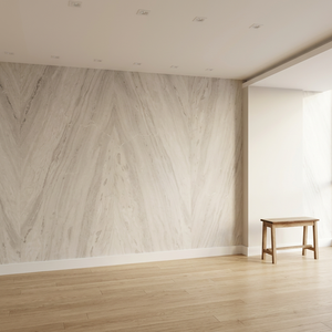 Revêtement mural en marbre blanc Cosmo de qualité supérieure, pierre naturelle, imperméable, durable, 100 % écologique, pour cuisine, maison, hall, entrepôt - Product Image 1