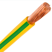 Câble de câblage domestique basse tension BVR 1,5 mm² à conducteur en cuivre massif, isolé en PVC, 300V/500V, certifié CCC CE, pour la construction