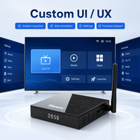 TX68 Android TV Box Allwinner H618 4K 60fps Decodificación AV1 Reproductor Multimedia Inteligente WiFi de Doble Banda BT5.0 OEM ODM Logotipo Personalizado