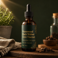 Teinture Liquide Nettoyante à l'Armoise, Noyer Noir et Clou de Girofle pour Usage Humain, Extrait Herbal à Usage Interne, Usine GMP, OEM, ODM