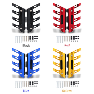Pelindung Slider <span class=keywords><strong>Fender</strong></span> depan modifikasi Universal sepeda motor, penjaga kaliper rem logam paduan CNC untuk YZF-R15 CB400X/F PCX160 NMAX155 - Product Image 6