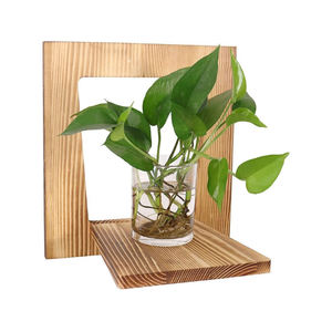 <span class=keywords><strong>Support</strong></span> de jardinière en bois de style campagnard décor mural créatif pour la maison ou le centre commercial - Product Image 2