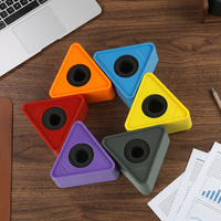 Microphone à condensateur sans fil cardioïde portable Rayco personnalisé avec drapeau triangulaire pour interview et discours, logo personnalisable