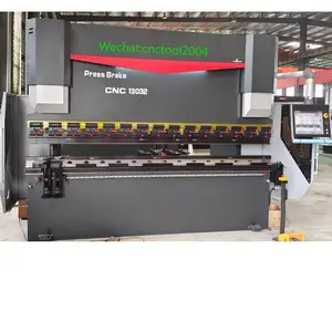 Sac çalışma WC67K 100 T/3200 Cnc fren pres/ÇELİK TABAKA hidrolik bükme makinesi CE ile