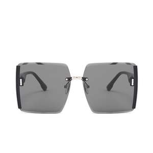 New Trend <b>Large</b> <b>Frame</b> Sun Glasses Square Ladies Fashion Luxury Glasses Retro Multi-colored Luxury Sunglasses for Women - Product Image 6