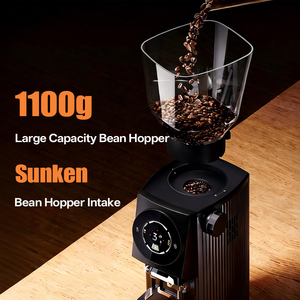 Molinillo de Café Eléctrico Comercial con Control de Tiempo, Dosificación Automática Inteligente, Pantalla Táctil LED, Ajustes Programables, Muelas Planas de 83 mm para Espresso - Product Image 3
