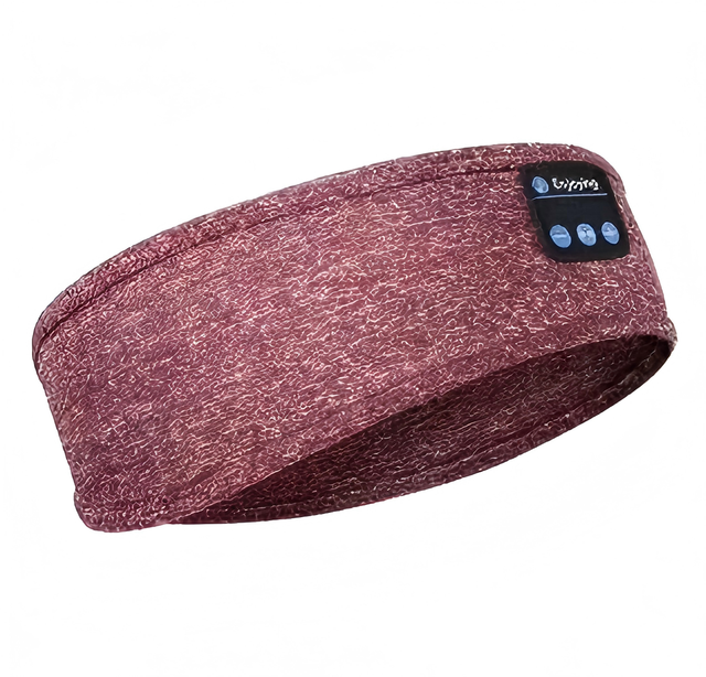 Wireless Headphones Built-In Microphone Sweatwicking Sports Sleep Headband for Travel Hearing Aid Aviation Android