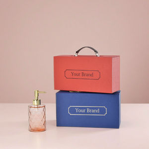 กล่องของขวัญน้ำหอมพกพาพร้อมด้ามจับกล่องใส่เครื่องสำอางดีไซน์ใหม่ออกแบบได้ตามที่ต้องการ - Product Image 4