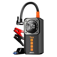 Démarreur de Voiture Puissant et Polyvalent : Batterie Externe, Pompe à Air Intégrée, Éclairage LED et Recharge USB