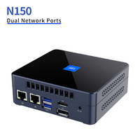 Mini PC de 12.ª Generación con Soporte para Logotipo OEM, Windows 11, Linux Ubuntu, Procesador Intel N150, SSD de 256 GB, 512 GB, 1 TB, Doble LAN