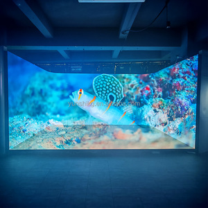 Panneau mural vidéo 3D LED pour affichage de bienvenue intérieur Magasins de détail Centres commerciaux Studios de traitement médical Options personnalisées - Product Image 1