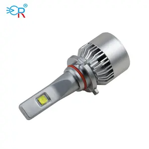 MACAR Mini tamaño ventilador de refrigeración 40W 8000lm 24V luz LED R8 H1 H3 H4 H7 HB3 HB4 9005 faro LED